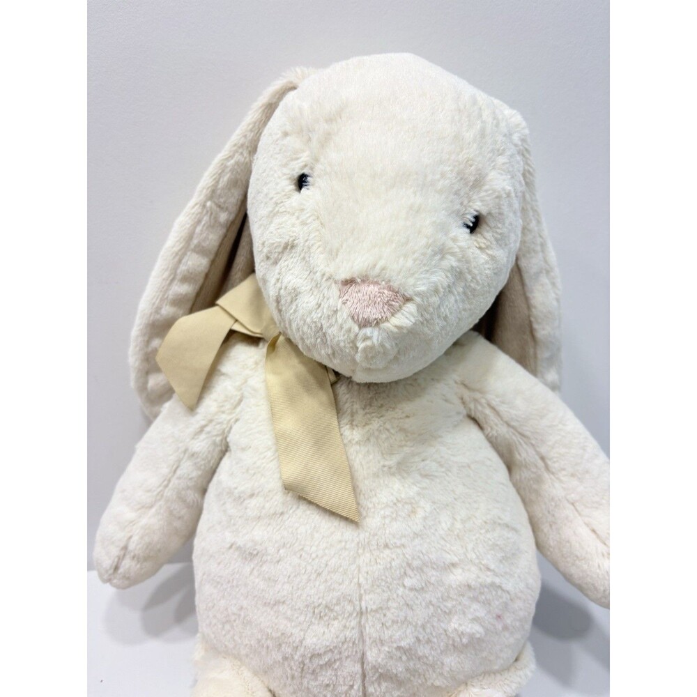 Pottery Barn Kids 2018 Jumbo Bunny Rabbit Cream Plush Long Ears 26”